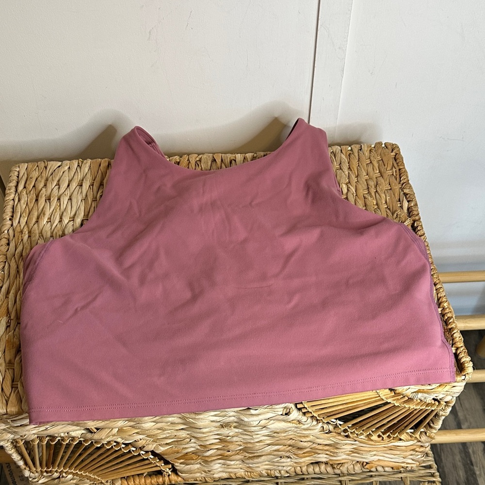 Avia‎ Dusty Rose High-Neck sport bra